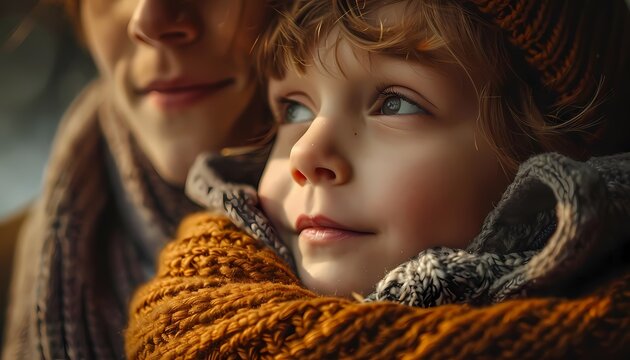 parent encouraging their child with words of support and confidence