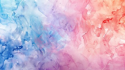 Fototapeta premium Rainbow-themed abstract painting bursting with a spectrum of vivid colors. Playfully dynamic artwork