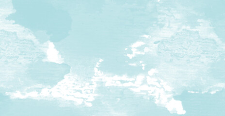 Blue watercolor textured background design