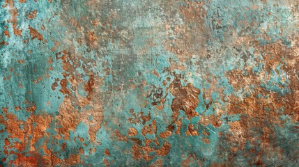 Fototapeta premium A wall with a green and brown texture