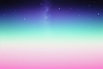 Abstract glowing circles and bubbles on a multi-colored rainbow colorful bokeh background. Blurred shiny, glowing festive backdrop for xmas, party, holiday, birthday, invitation