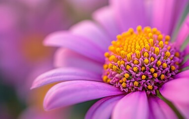 Vibrant bloom in soft focus