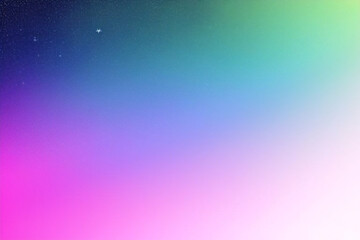 Rainbow unicorn background. Pastel glitter pink fantasy galaxy. Magic mermaid sky with bokeh. Holographic kawaii abstract space with stars and sparkles. Vector