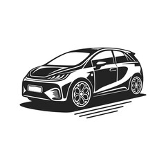 Car vector illustration isolated on white background