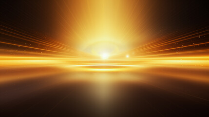Abstract rising sun background