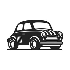 Car silhouette SVG isolated on white background