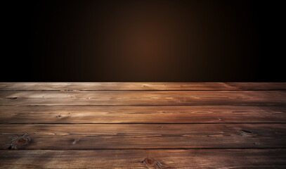 retro wooden table background