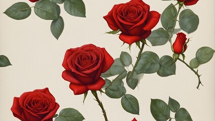A love letter inspired by the symbolism of red roses, expressing emotions too profound for words alone ai_generated