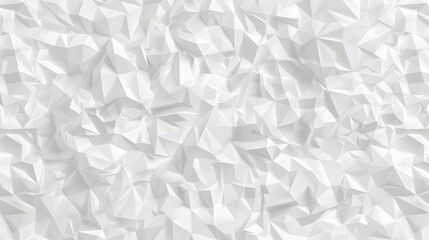 White polygon textured background.