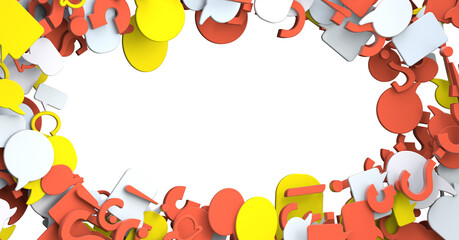 express envelope and parcel abstract technology background. Business quantum internet network...