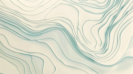 Abstract flowing smoke-like lines creating a smooth and elegant wave pattern