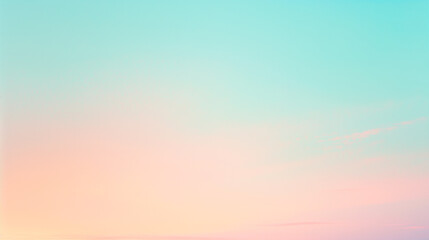 Naklejka premium Soft pastel clouds in dreamy abstract painting with light colors..