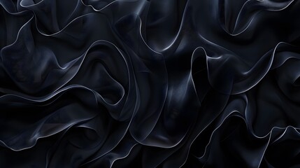 Fototapeta premium Black abstract background with dark concept.