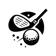 
golf club element vector Equipment for golf