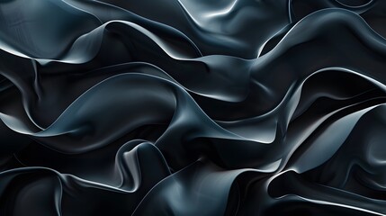 Fototapeta premium Black abstract background with dark concept.