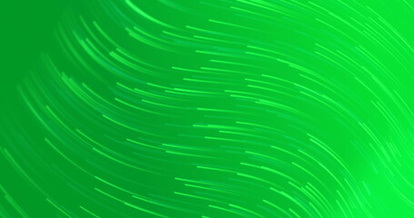 Green background featuring swirling white lines suggesting energy