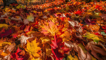 Autumn Leaves: Nature's Colorful Carpet