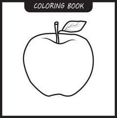 Coloring sketch book for children