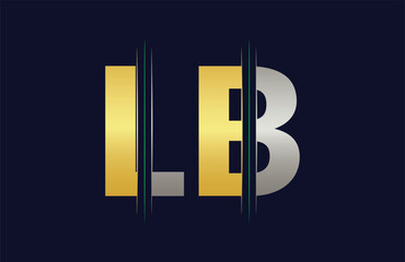 LB Letter logo design vector template.