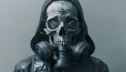 cyberpunk girl in leather black UHD Wallpapar