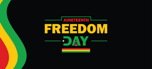 Juneteenth Freedom Day Design for Equality and Beauty
