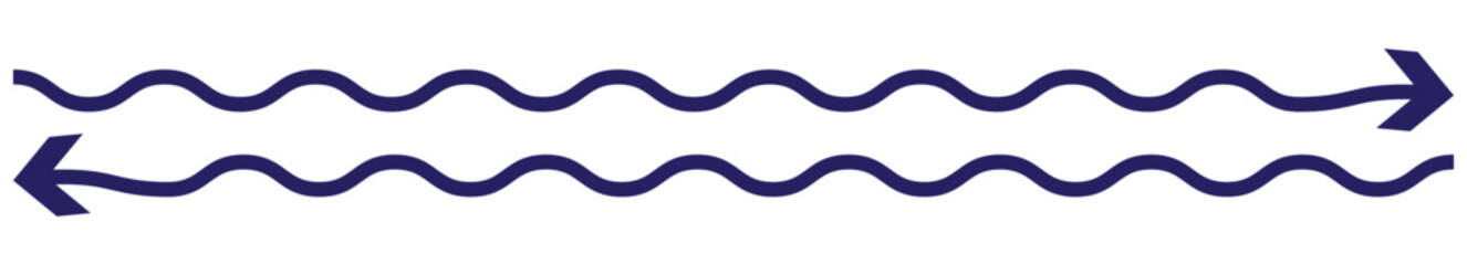 Straight long arrow, left thin line, black cursor, horizontal element, thick pointer vector icon isolated on white background. Simple illustration