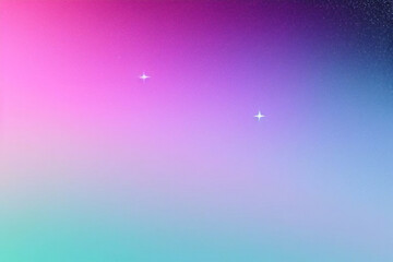 Fototapeta premium 虹のユニコーンの背景。ボケ味と星を持つパステルのファンタジー空。魔法のホログラフィック銀河。大理石のかわいいテクスチャです。ベクトル宇宙のガーリーな壁紙。 