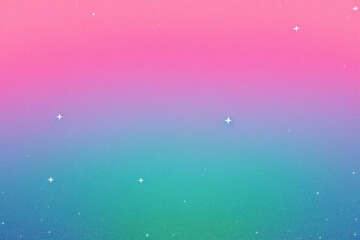 虹のユニコーンの背景。ボケ味と星を持つパステルのファンタジー空。魔法のホログラフィック銀河。大理石のかわいいテクスチャです。ベクトル宇宙のガーリーな壁紙。	