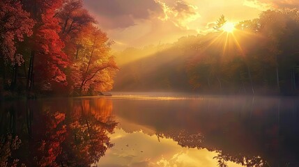 landscape with a lake and mountains. forest with a lake wallpaper. landscape lake forest with fog wallpaper. landscape forest with lake and fog. landscape of mountain lake and forest.