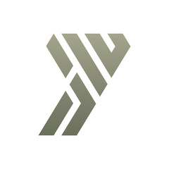 Monogram Y. Design vector Y logo. Monogram initial letter mark Y logo design. Monogram design vector logo. Monogram initial letter mark Y logo design. Simple Y monogram. Monogram Y design logo