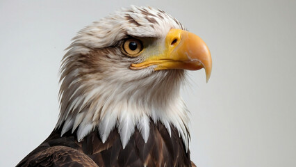 Obraz premium Bald Eagle, United States, national bird, endangered species, predator, symbol of strength, American icon