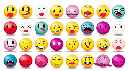 Emoticons conceptual art vector image,Sketch emoticons seamless pattern vector image.