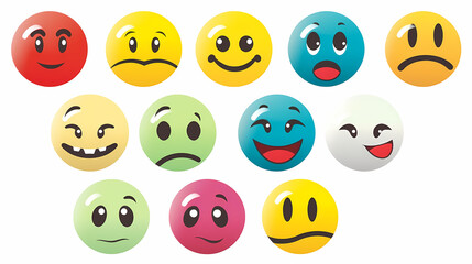 Emoticons conceptual art vector image,Sketch emoticons seamless pattern vector image.