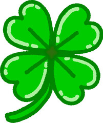 네잎클로버줄기