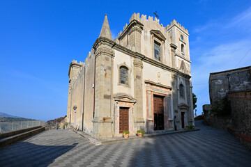 Obraz premium Church of San Nicolo - Savoca, Sicily, Italy