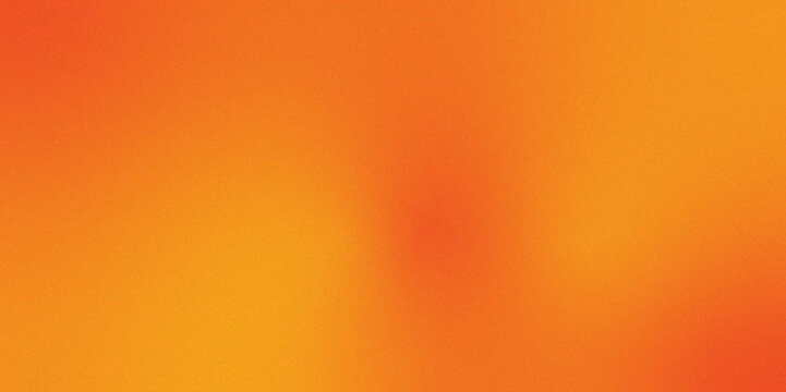 Vintage orange and light-yellow color abstract grainy soft noise effect pattern gradient background. Vintage, orange Gradient Textured Paper and Canvas Pattern for Artful Wallpaper, Fabric Design.