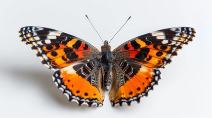 Majestic Butterfly in Jungle Habitat - Wildlife Conservation and Biodiversity Concept