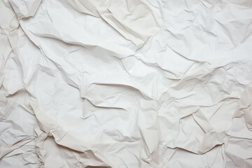 Obraz premium wrinkled white paper