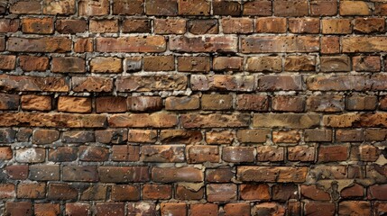 Rustic brick wall background 