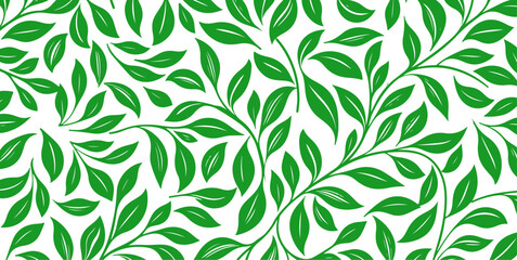leaf pattern Seamless Elegant abstract background