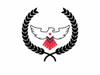 illustration of an eagle
illustration of wings 