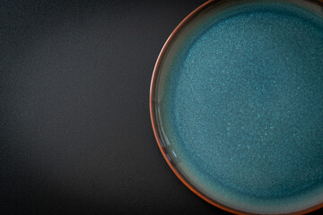 beautiful and vintage  ceramic plate