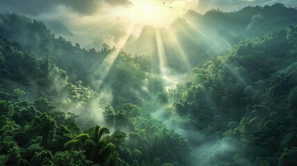 grass field wallpaper. landscape forest with fog wallpaper. landscape forest with mountains and...