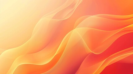 abstract background vector presentation design in the style of light yellow and orange gradient, soft waves, soft color transitions, light red background