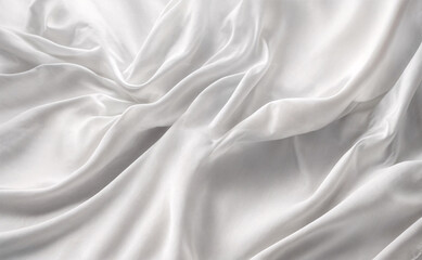 Obraz premium white satin background