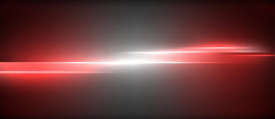 Neon dynamic diagonal light rays background. Techno digital geometric concept design for wallpaper, banner, presentation, background