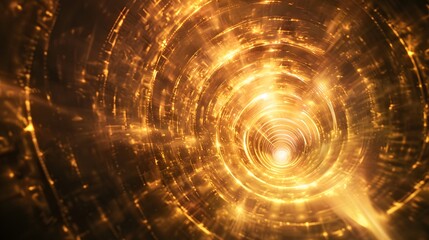 Obraz premium Abstract golden ring background