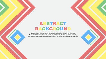 Abstract Colorful Background Design Template. Abstract Banner Wallpaper Vector Illustration. Abstract Colorful Rainbow Design