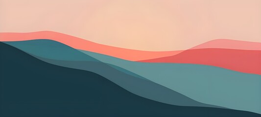 abstract background with rainbow