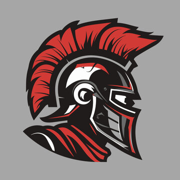 recommend clip art: Legionary football, baseball, soccer, sports team leader vector mascot or logo. Strong adult male in profile view. Spot colors for easy editing.